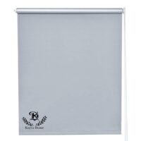 DHI Decor Customized Window Roller Blind Curtains (PVC, 36" Width x 40" Height, Light Grey) - Image 3