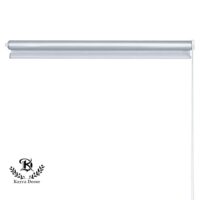 DHI Decor Customized Window Roller Blind Curtains (PVC, 36" Width x 40" Height, Light Grey) - Image 2